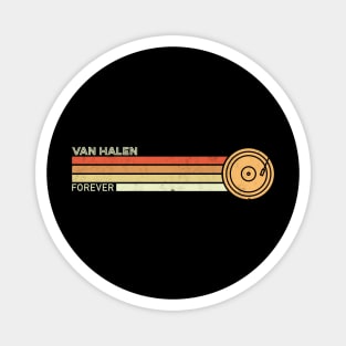 Van Halen Vintage Vinyl Style Magnet